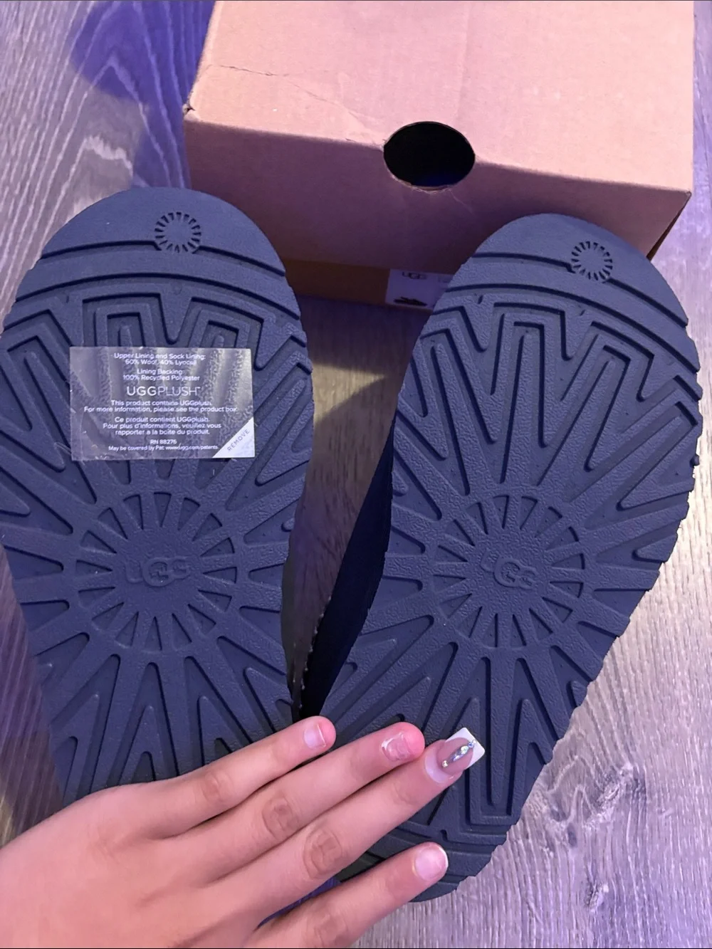 UGG branded shoe